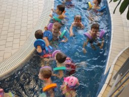 8. lekce plavání předškoláků