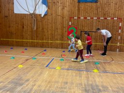 Sportovní dopoledne v ŽŠ Náměstí